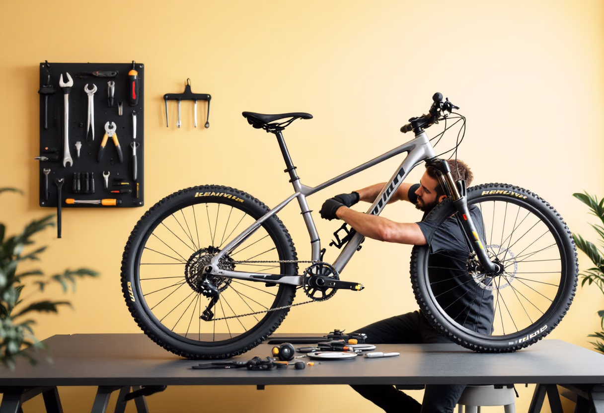 image of bike repair service